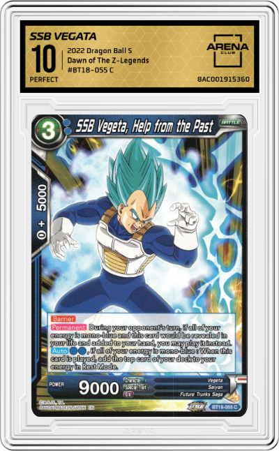 SSB Vegeta, Help from the Past