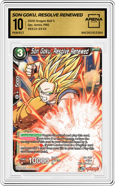 
Son Goku, Resolve Renewed