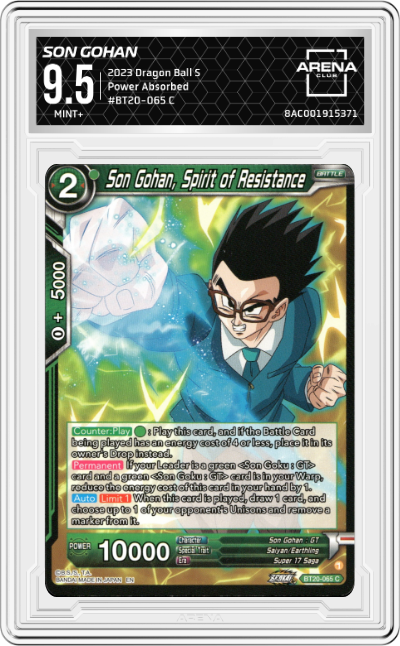 Son Gohan, Spirit of Resistance