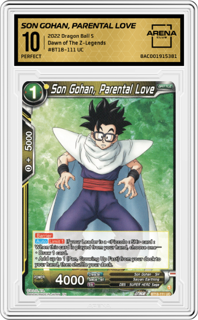 Son Gohan, Parental Love