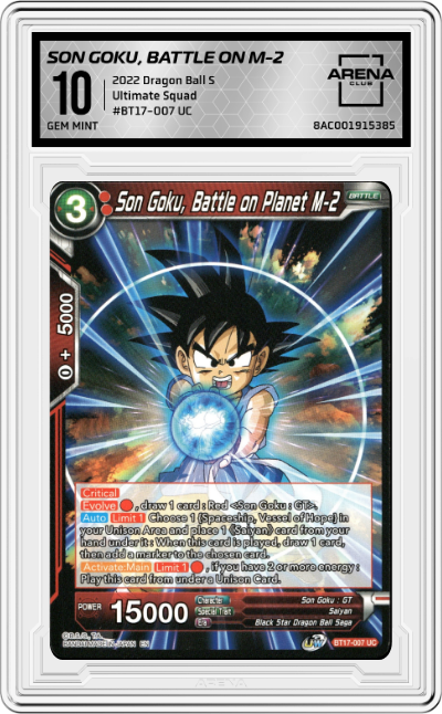 Son Goku, Battle on Planet M-2