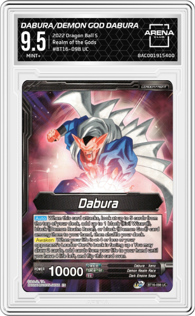 Dabura/Demon God Dabura, Diabolical Awakening