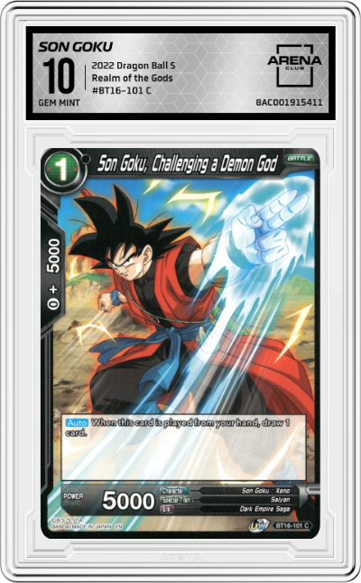 Son Goku, Challenging a Demon God