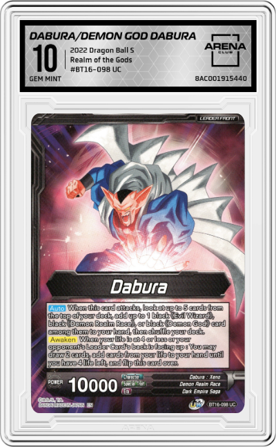Dabura/Demon God Dabura, Diabolical Awakening