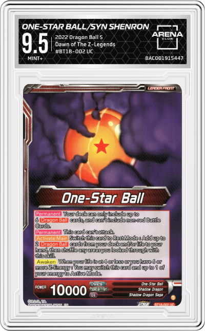 One-Star Ball/Syn Shenron, Despair Made Manifest