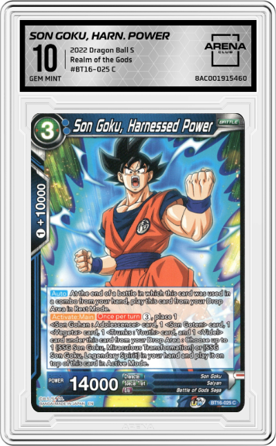 Son Goku, Harnessed Power