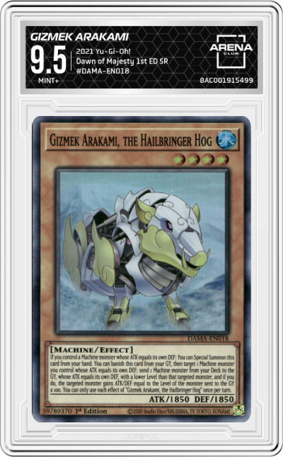 Gizmek Arakami, the Hailbringer Hog