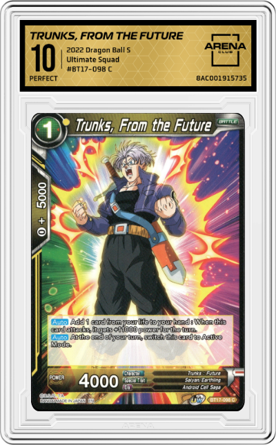 Trunks, From the Future