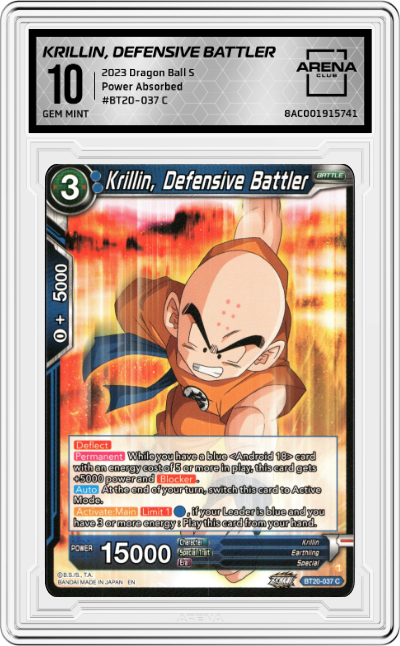 Krillin, Defensive Battler