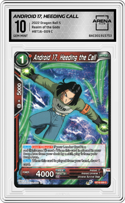 Android 17, Heeding the Call