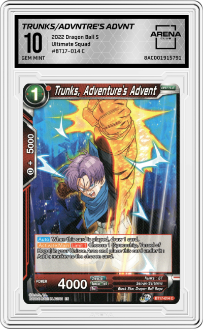 Trunks, Adventure's Advent