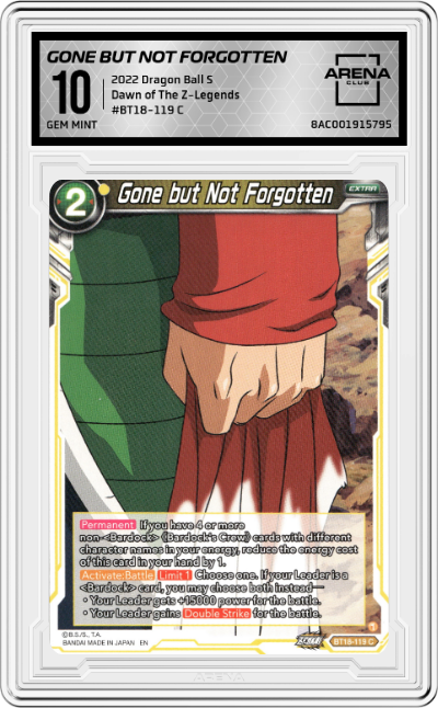 Gone but Not Forgotten