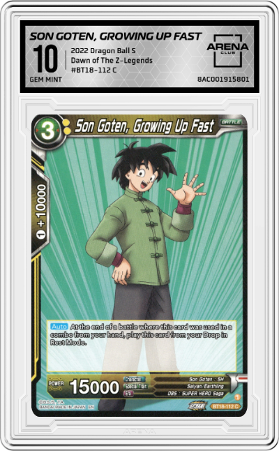 Son Goten, Growing Up Fast