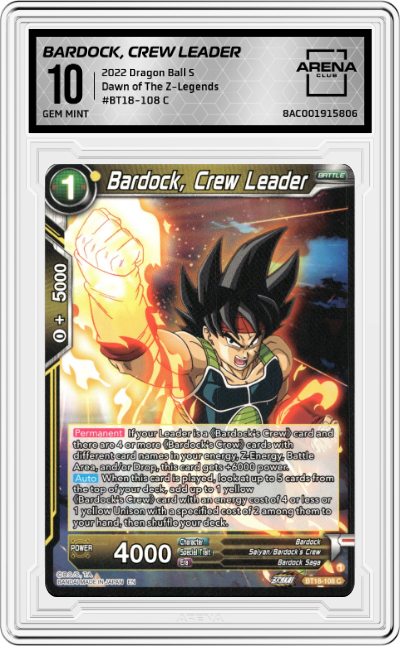 Bardock, Crew Leader