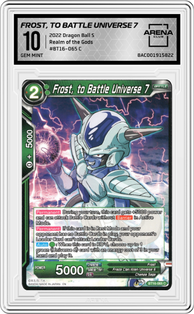 Frost, to Battle Universe 7