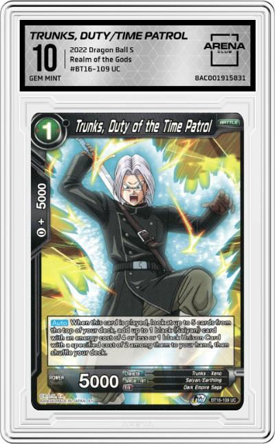 Trunks, Duty of the Time Patrol