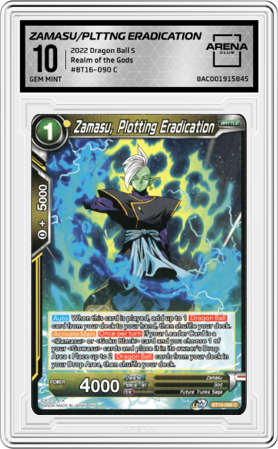 Zamasu, Plotting Eradication