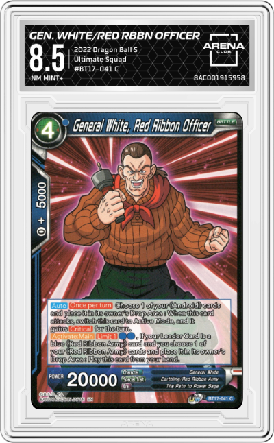 General White, Red Ribbon Officer