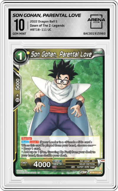 Son Gohan, Parental Love