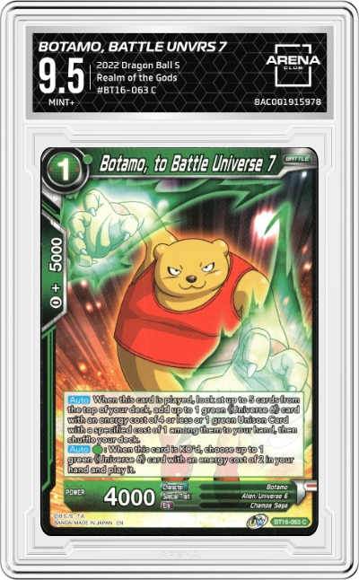 Botamo, to Battle Universe 7