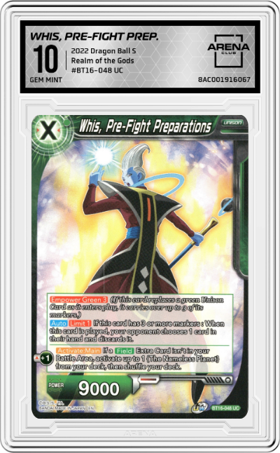 Whis, Pre-Fight Preparations