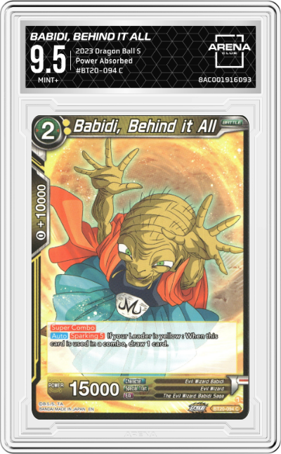 Babidi, Behind it All