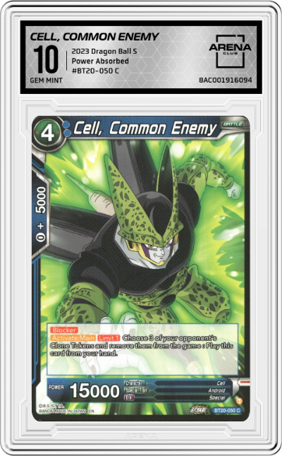 Cell, Common Enemy