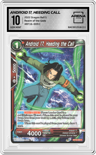 Android 17, Heeding the Call