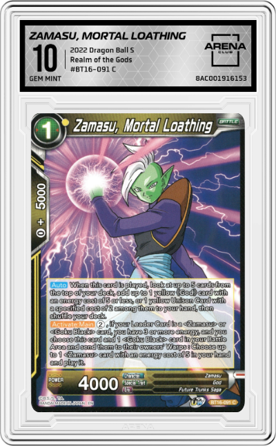 Zamasu, Mortal Loathing