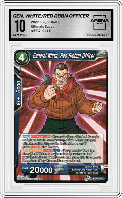 General White, Red Ribbon Officer