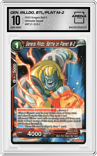 General Rilldo, Battle on Planet M-2