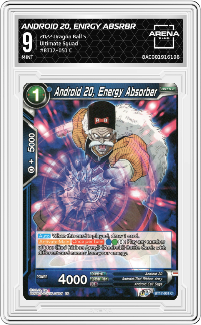 Android 20, Energy Absorber