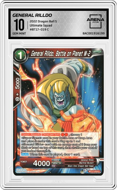 General Rilldo, Battle on Planet M-2