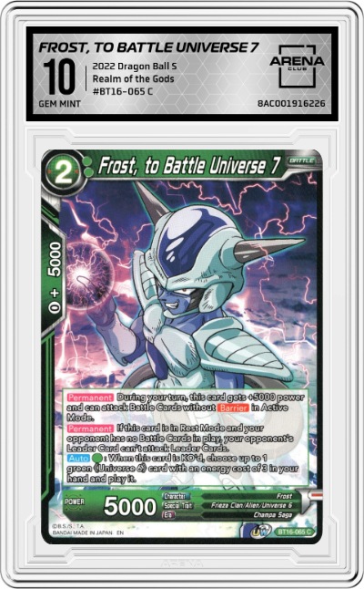 Frost, to Battle Universe 7