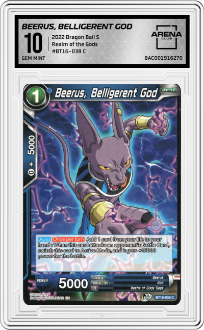 Beerus, Belligerent God