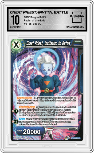 Great Priest, Invitation to Battle