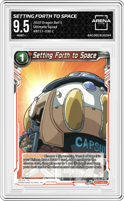 Setting Forth to Space