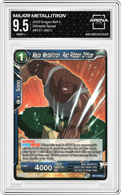 Major Metallitron, Red Ribbon Officer