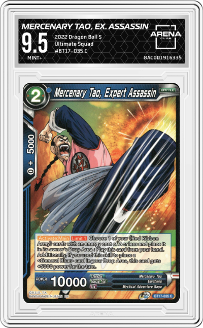 Mercenary Tao, Expert Assassin