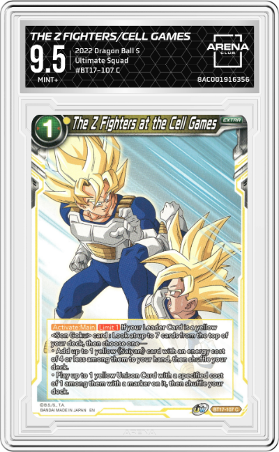 The Z Fighters at the Cell Games