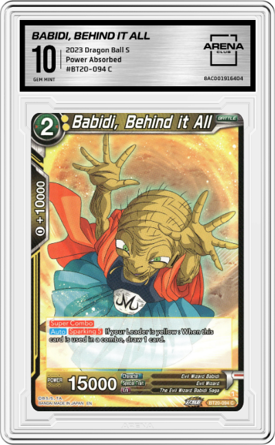 Babidi, Behind it All