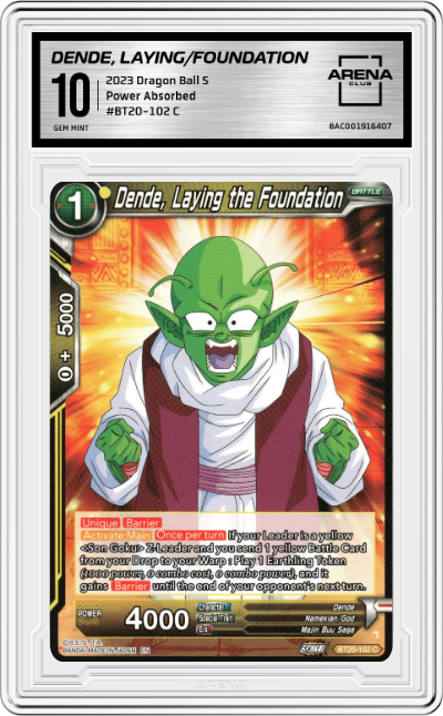Dende, Laying the Foundation