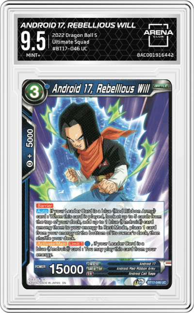 Android 17, Rebellious Will