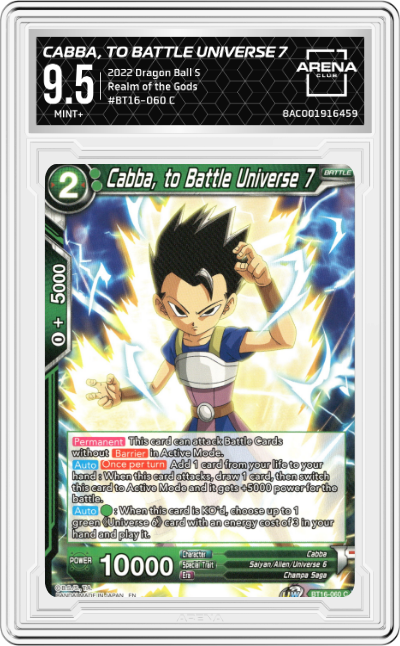 Cabba, To Battle Universe 7