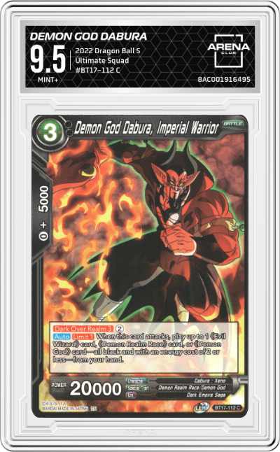 Demon God Dabura, Imperial Warrior