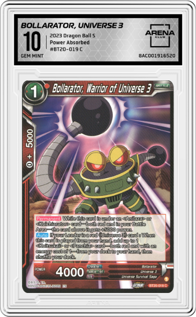 Bollarator, Warrior Of Universe 3