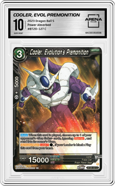 Cooler, Evolution's Premonition