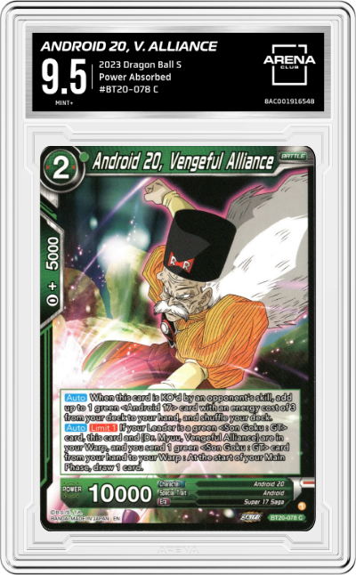 Android 20, Vengeful Alliance