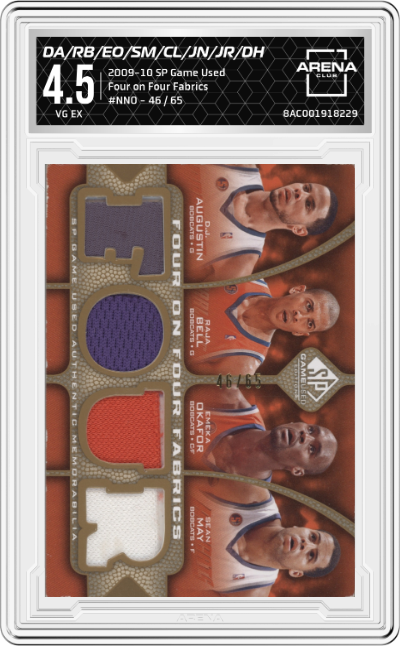 D.J. Augustin/Raja Bell/Emeka Okafor/ Sean May/Courtney Lee/ Jameer Nelson/ J.J. Redick/ Dwight Howard