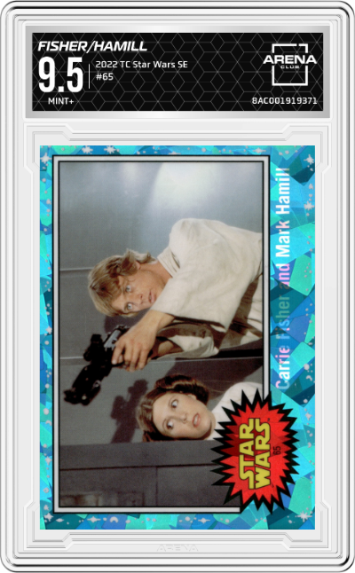 Carrie Fisher and Mark Hamill